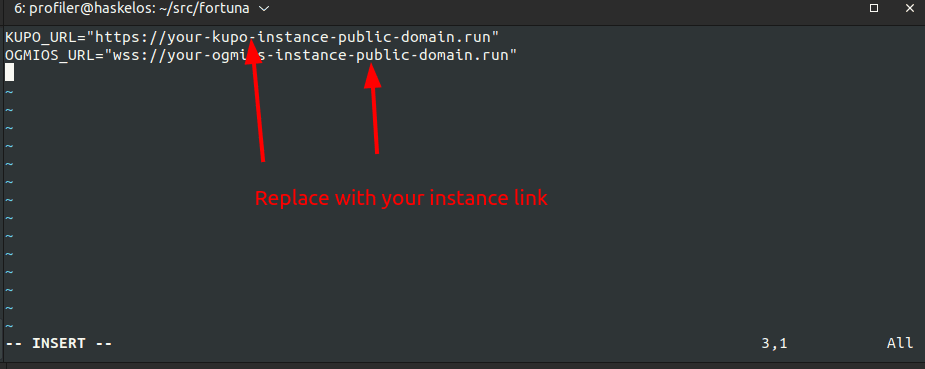 Instance Connection